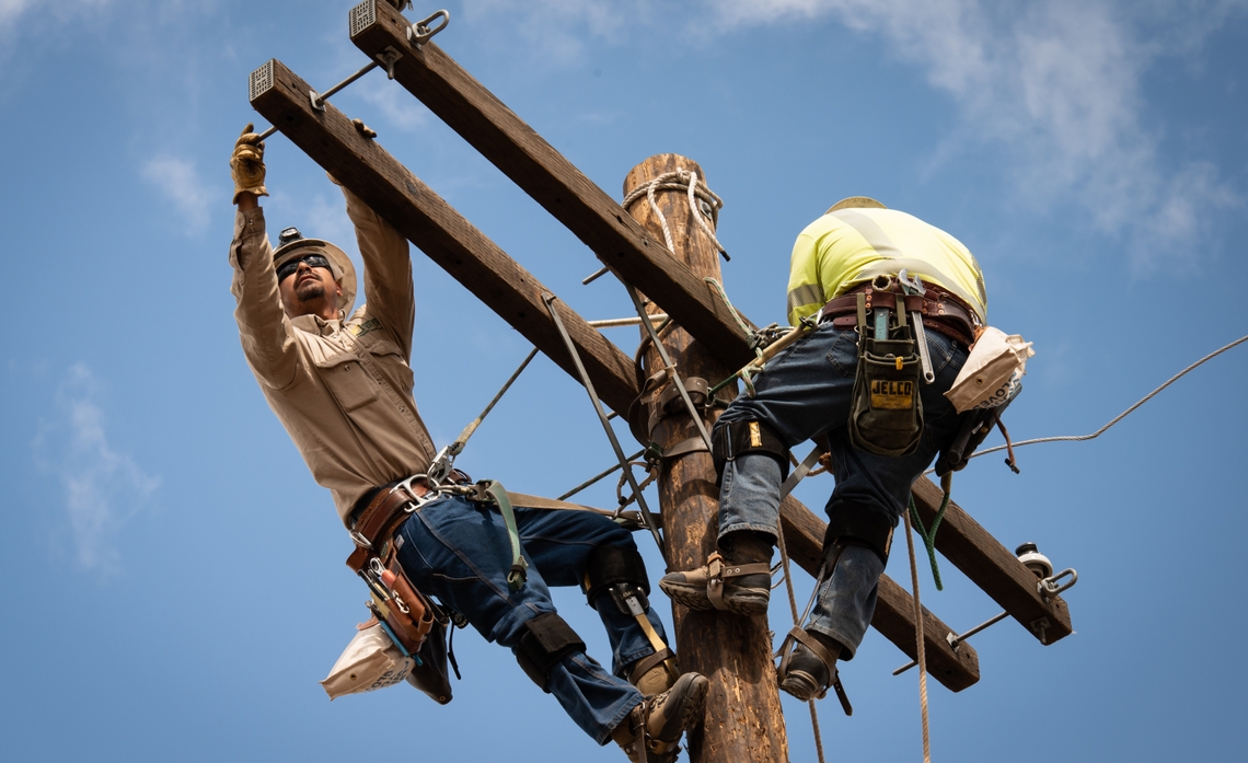 Linemen Keep the Power On Energized by Edison